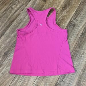 Lululemon Align Waist Length Racerback Tank Nulu Size  6? Pink